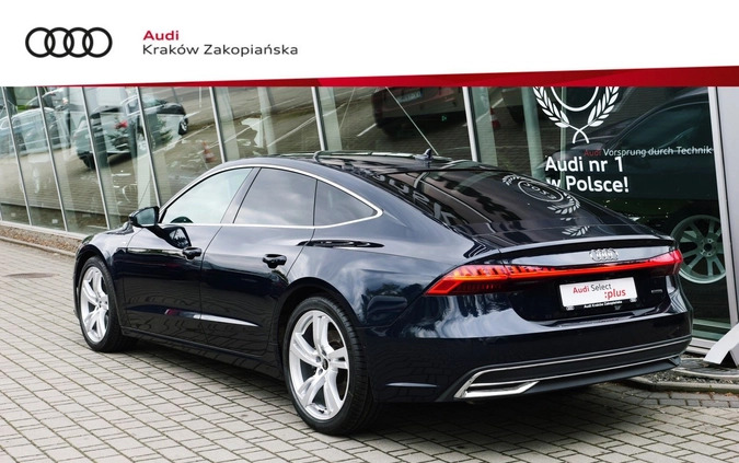 Audi A7 cena 264500 przebieg: 24376, rok produkcji 2023 z Zwierzyniec małe 781